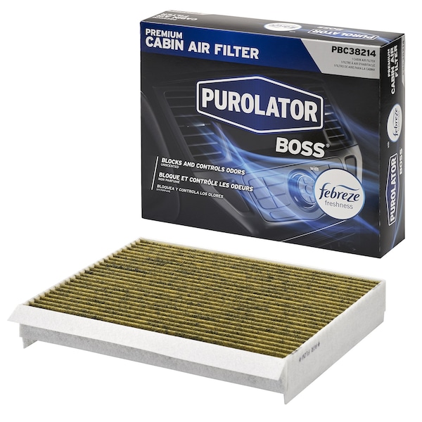 Purolator PBC38214 PurolatorBOSS Premium Cabin Air Filter w Febreze PBC38214 - main